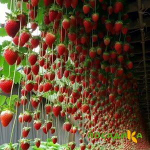 Клубника ампельная Анастасия купить по цене от 370р. в интернет-магазине «Посадика» с доставкой почтой в в Апшеронске и по всей России – [изображение №1].