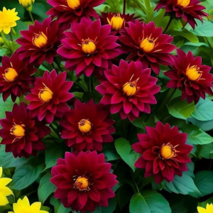 Георгин Вуцапо купить по цене от 327р. в интернет-магазине «Посадика» с доставкой почтой в в Апшеронске и по всей России – [изображение №1].